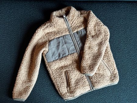 Superflauschige Kinder-Fleecejacke, Grösse 110/116