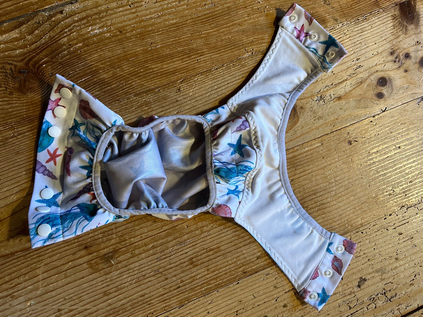 Windeleimer & Windeln: Bamboolik Stoffwindel Überhose mit Muster, neuwertig! – Gebraucht aus Wattwil von Minuet 1