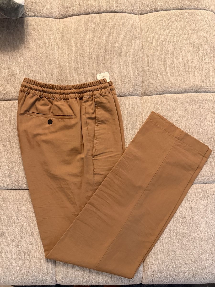 Sandro Pantalons: Pantalon Sandro - Lin & Cotton – D'occasion à Confignon par lsb_cl8c