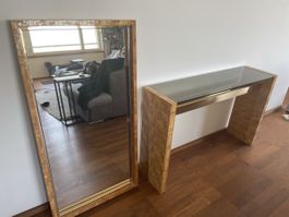 Konsolentisch / Sideboard mit passendem Spiegel