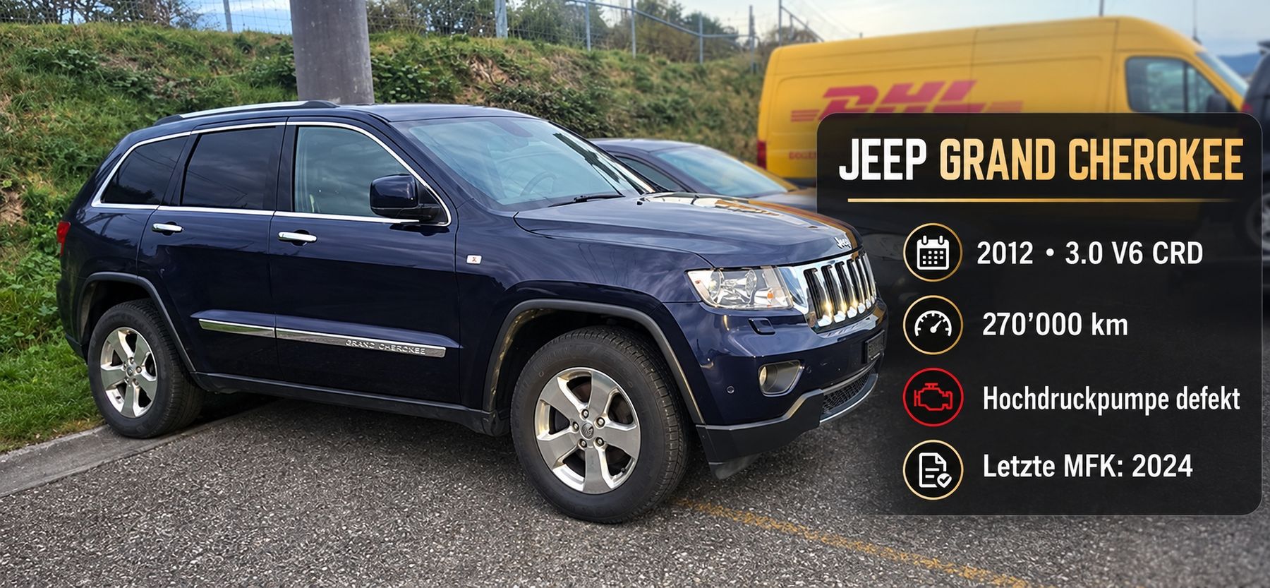 Jeep Automobili: jeep grand cherokee – Difettoso da Wil SG venduto da tot_jl8b