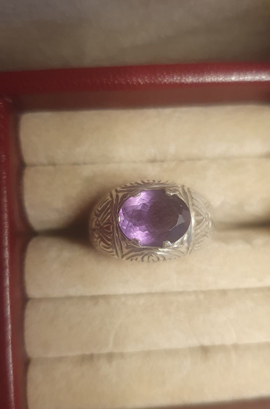 Ringe: Bague en argent avec améthyste – Gebraucht aus Echallens von sabina1311 1