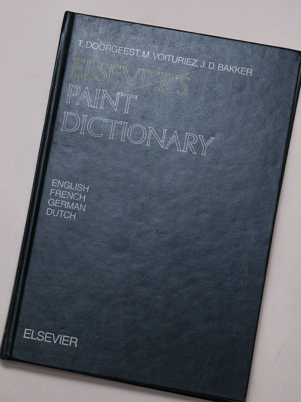 Libri: Elsevier's Paint Dictionary: Fachwörterbuch! – Usato da Zürich venduto da 000rk