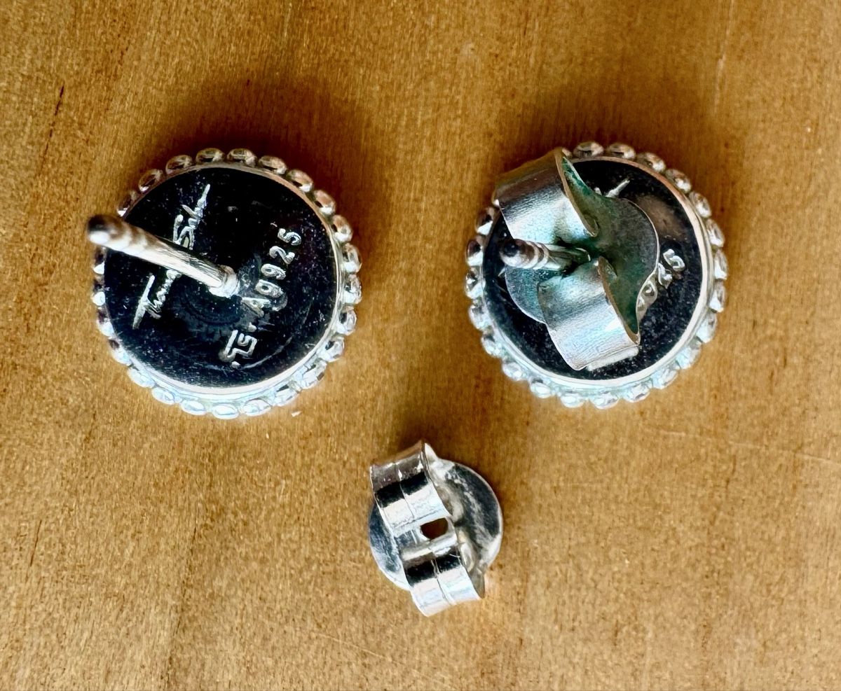 Orecchini pendenti & Orecchini a lobo: Thomas Sabo Ohrstecker, 925er Silber, Türkis – Nuovo (secondo la descrizione) da Rüti ZH venduto da MapleLeaf62 3