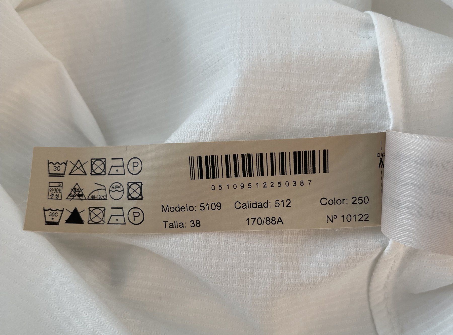 Massimo Dutti Blusen: weisse Langarm-Bluse, Massimo Dutti, Gr. 36-38 – Neu (gemäss Beschreibung) aus Chur von Zido 7