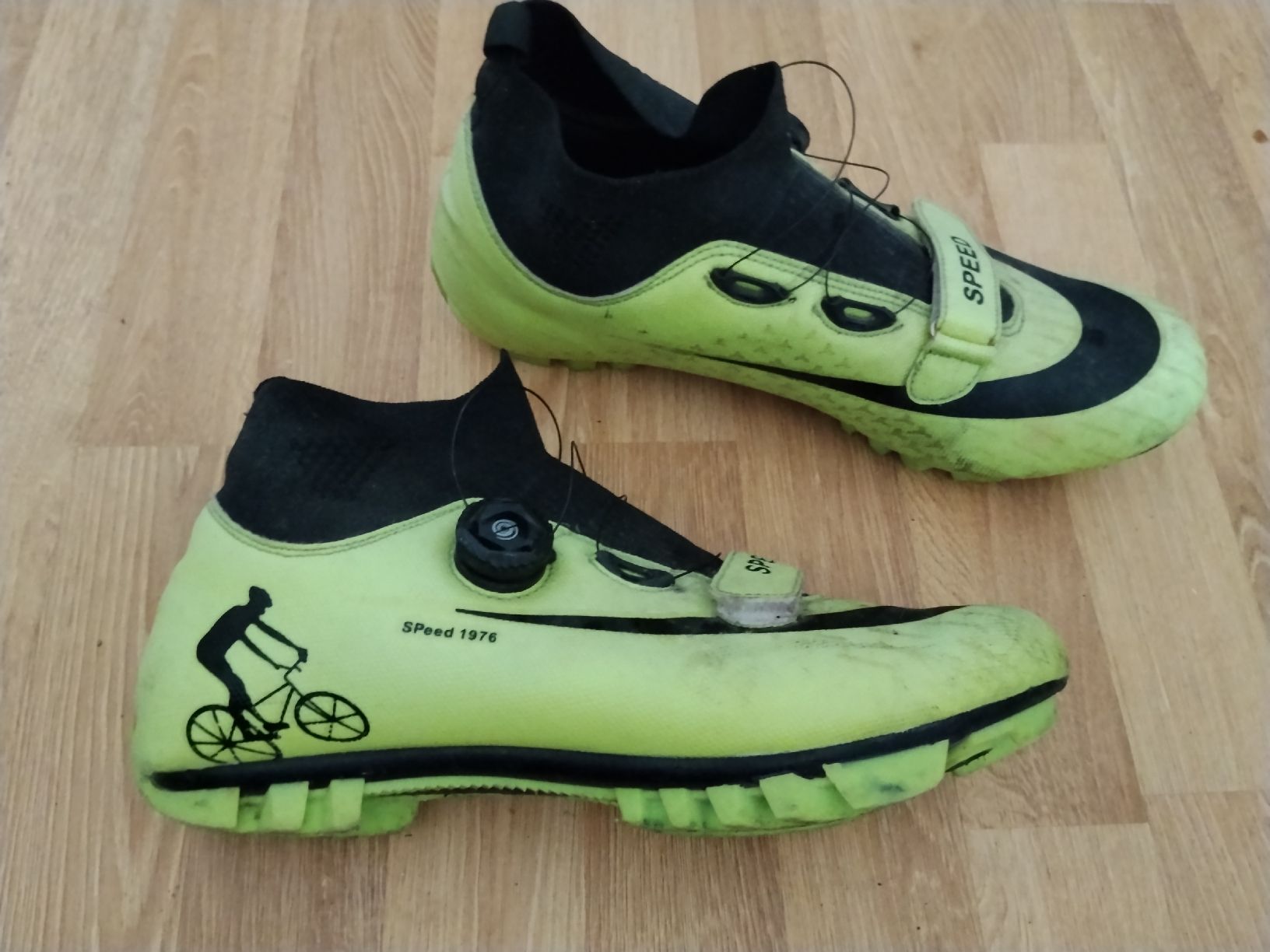 Herrenschuhe: Veloschuhe gelb Speed 1976 Grösse 43 ? Boa System – Defekt aus Dübendorf von namor00 1