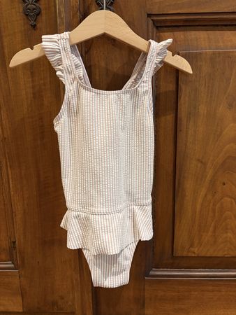 Süsser Mädchen Badeanzug Badekleid 110