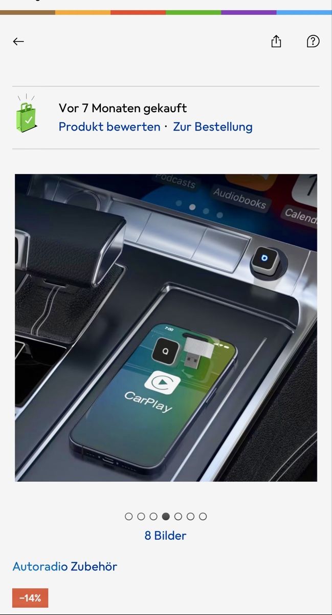 Sistemi audio & multimediali: Ottocast Wireless CarPlay Android Adapter CP88-T2 Mini – Nuovo (secondo la descrizione) da Bonstetten venduto da Ez_pat 4