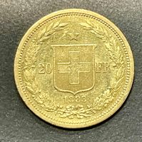 Vreneli 20 francs or 1883