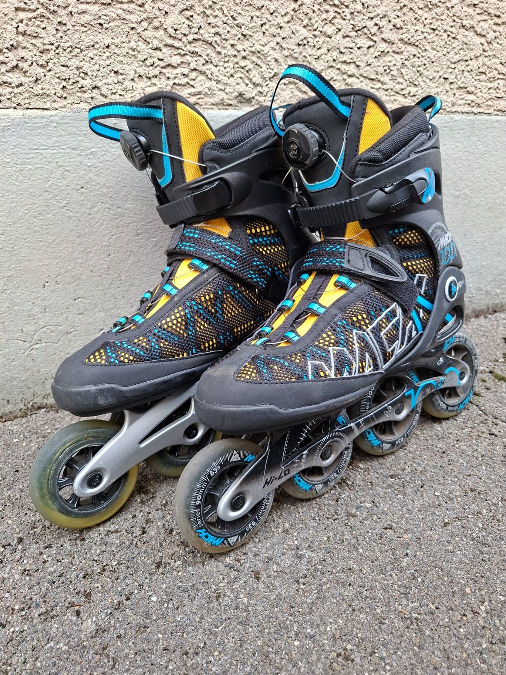 K2 Pattini in linea & Pattini a rotelle: Inline Skates K2 Mach 100 Custom Fit Boa – Usato da St. Gallen venduto da Paig