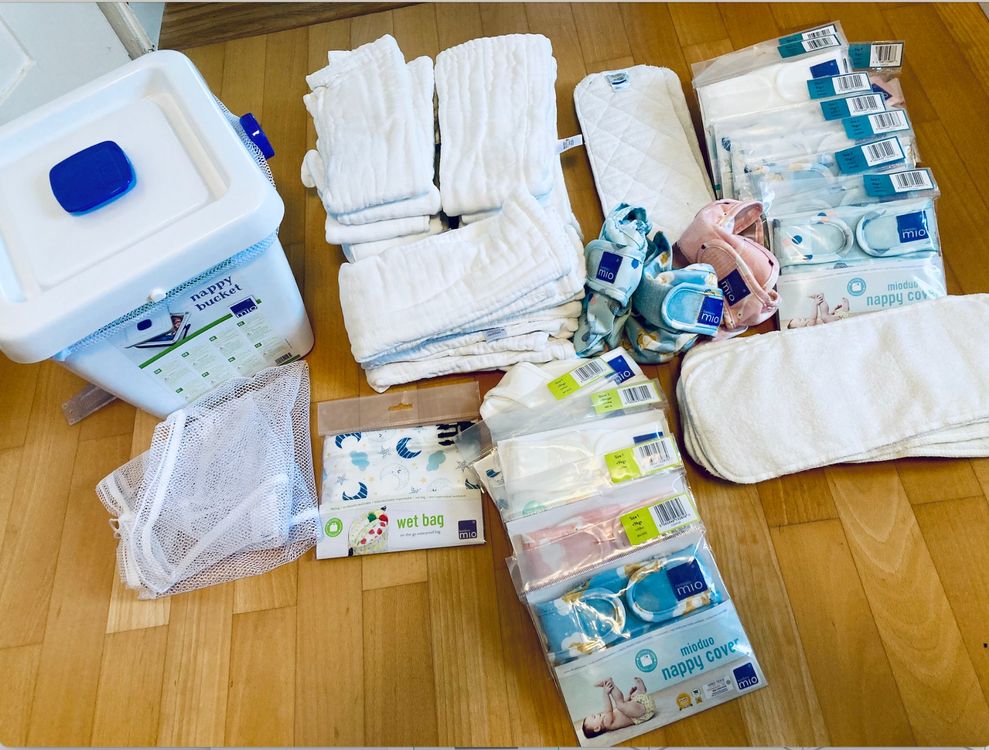 Set Pannolini Lavabili Bambino Mio Mioduo - Impermeabili, 2 Taglie, Certificati OEKO-TEX - Foto 5