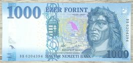 Hongrie 1000 Forint UNC