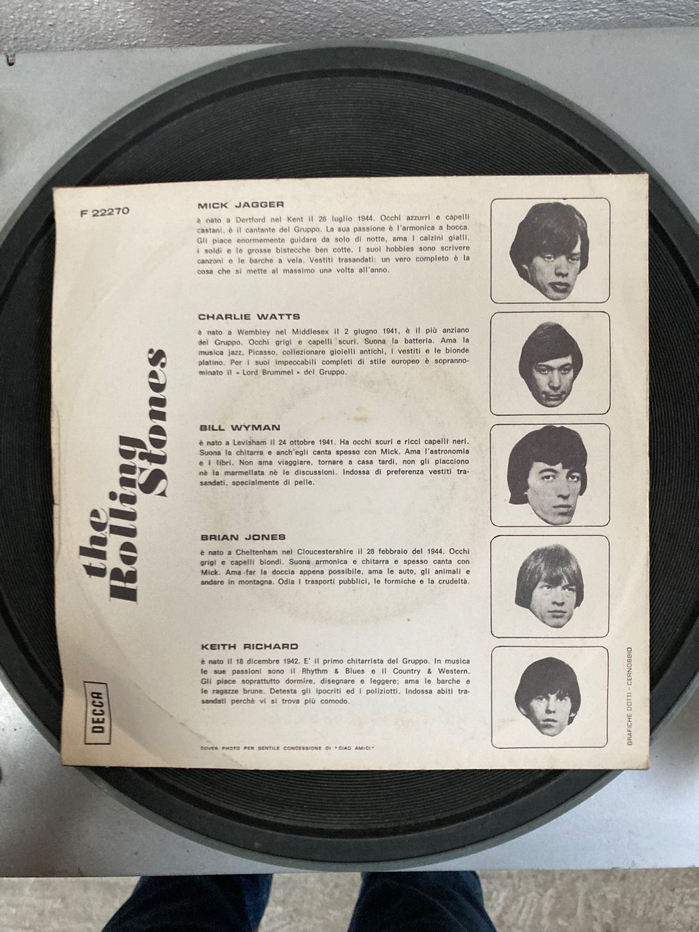 Vinyles: Rolling Stones - RAR -  in italiano – D'occasion à zürich par papalapa 1