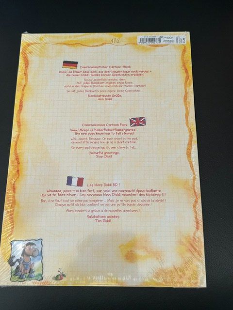 Blocs de correspondance: Diddl Comic Block A4, Nummer 132,  NEU, OVP – Neuf avec emballage d'origine à Kloten par Monkell 1