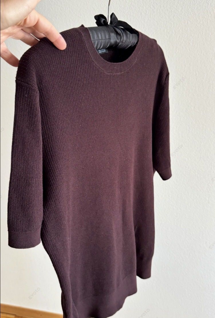 Massimo Dutti T-shirt: Massimo Dutti T-Shirt mit Strickoptik – Nuovo (secondo la descrizione) da Schaffhausen venduto da R_Muzh 2