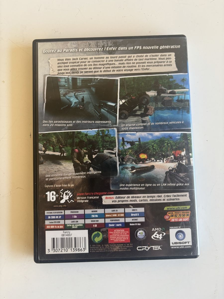 Giochi: Far Cry - PC - Jeu vidéo – Usato da Lausanne venduto da ali_eddine 1