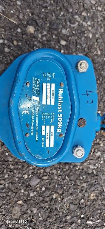 Paranco multiuso: Kettenzug  – Usato da Kallnach venduto da Xx219
