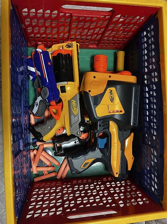 Giocattoli: Diverse Nerf-Blaster und Munition – Usato da Chur venduto da Domi7000 1