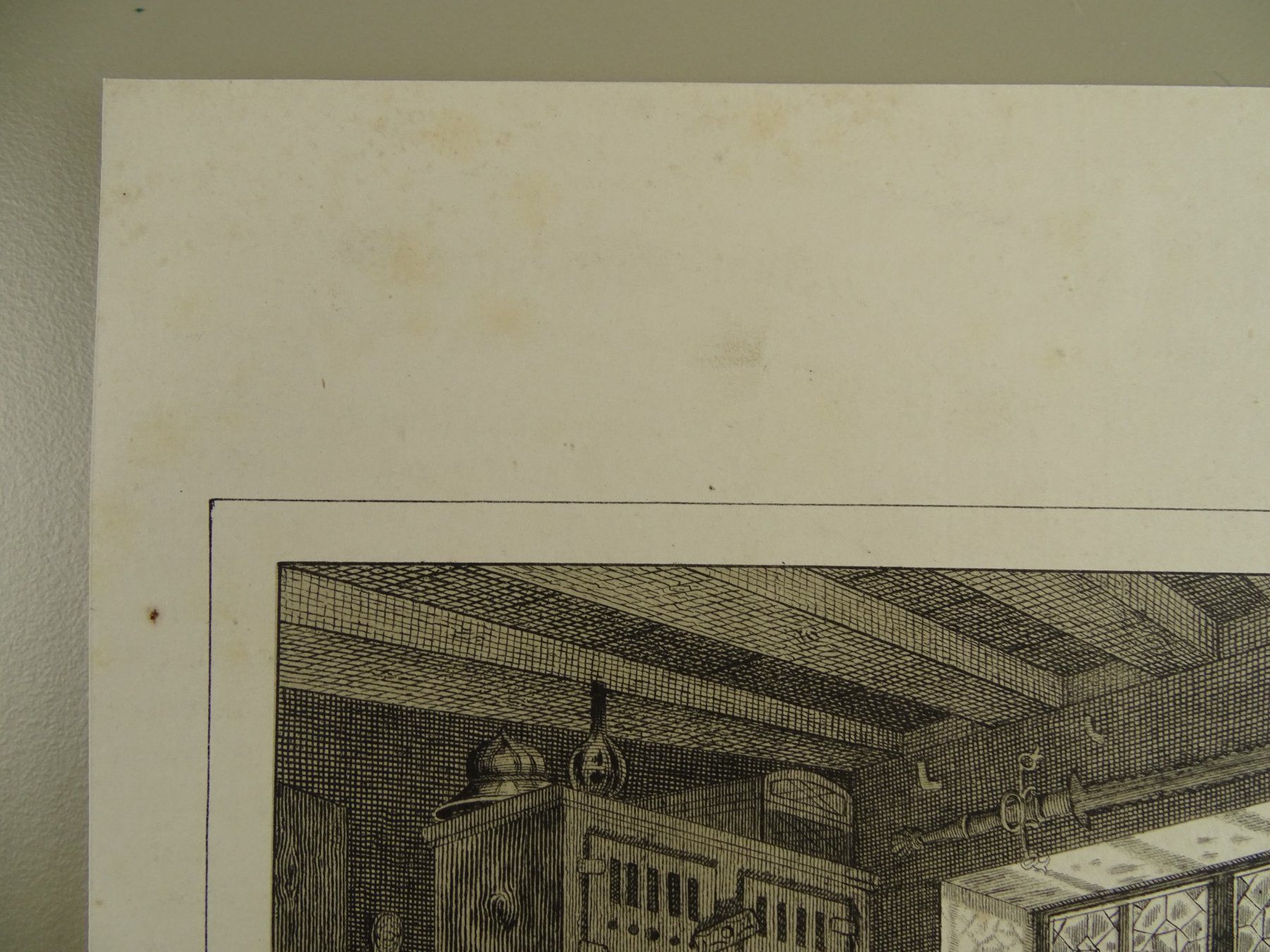 Stiche: DER FALL VON RINGGENBERG, LITHOGRAPHIE UM 1860 – Gebraucht aus Grüningen von Kartensammler 4