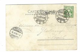 Stabstempel Martigny-Ville 1905 dg