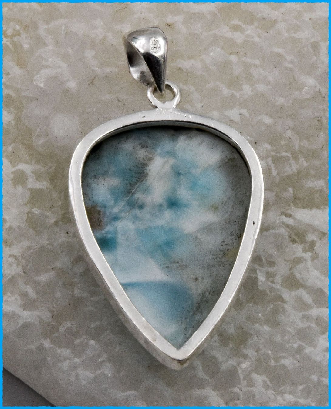 Anhänger: Larimar Anhänger 925 Silber – Neu und originalverpackt aus Oberglatt ZH von Goldfee1 1