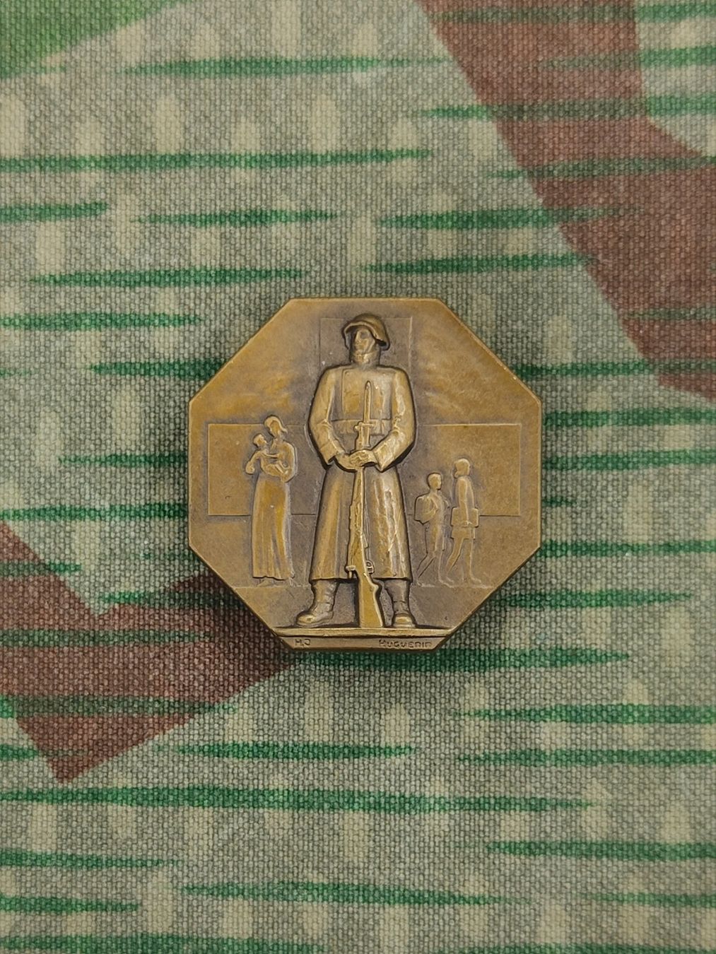 Schweizer Armee Placchette & Badge: Abzeichen Nationalspende 1940 MEYER – Usato da Bauma venduto da SwissMilitaria