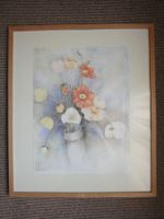 Glauser Lotti, 1953 - Mohnblumen - Steinlithographie