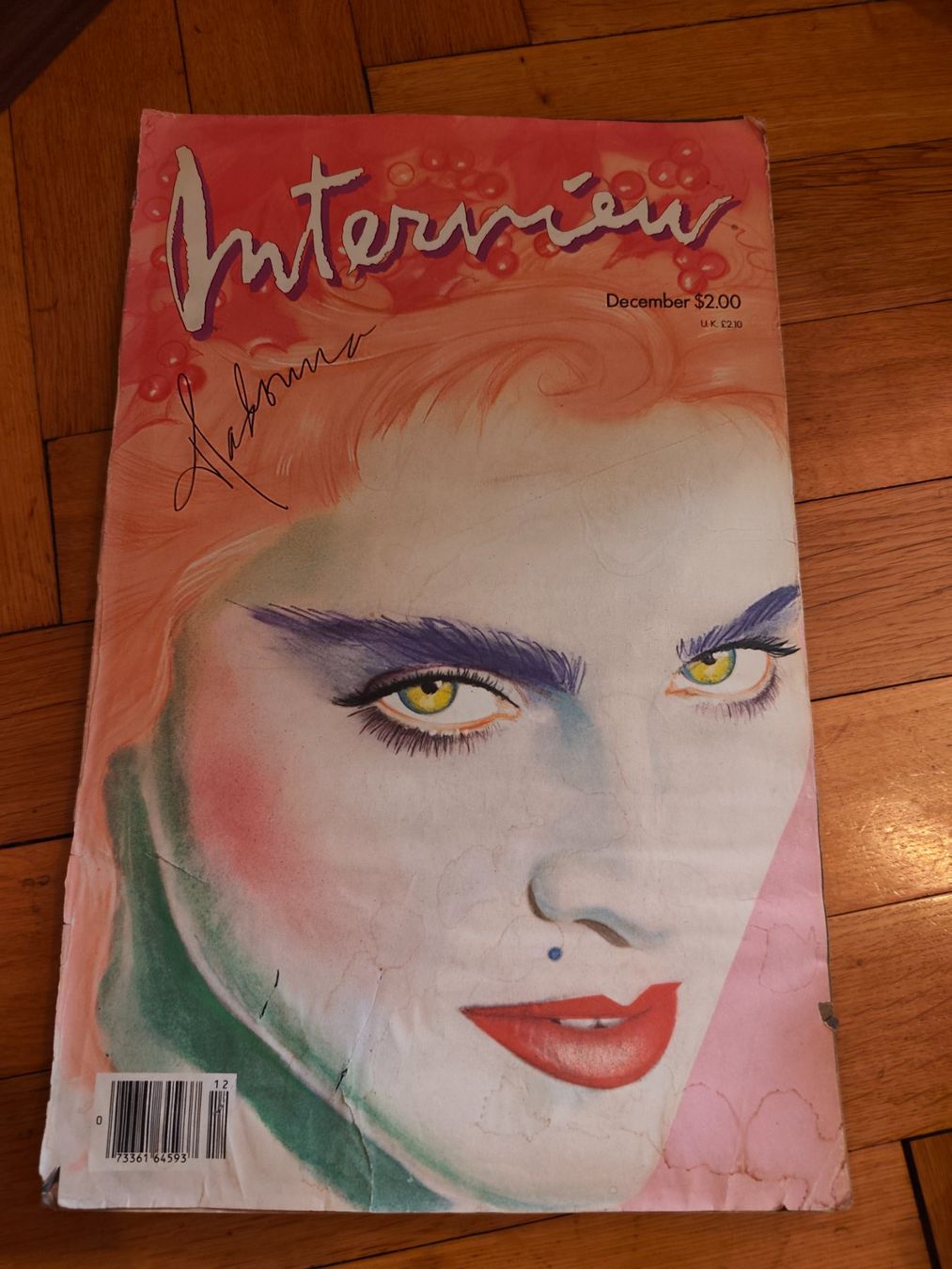 Riviste & Magazine: Interview magazine Andy warhol Madonna – Usato da Montreux venduto da LeVintage33