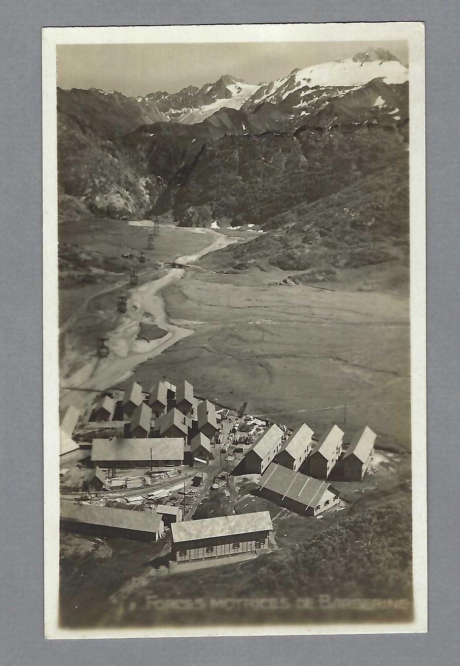 Cartoline postali: BARBERINE, ÉMOSSON ET LE TÉLÉFÉRAGE, LE CHÂTELARD, * – Usato da Pura venduto da ulisse1957
