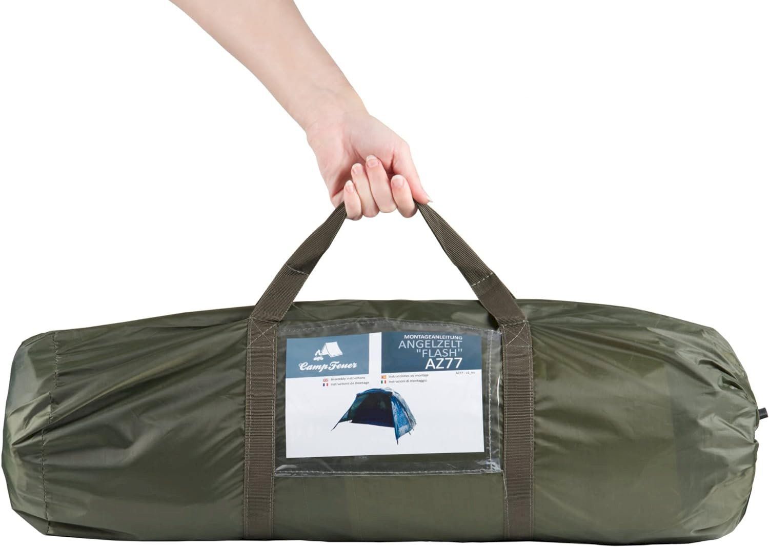 Tende : CampFeuer Karpfenzelt Flash – Nuovo e nell'imballaggio originale da Bottighofen venduto da zaap 5
