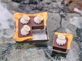 Handmade Schoko Bananen Pie