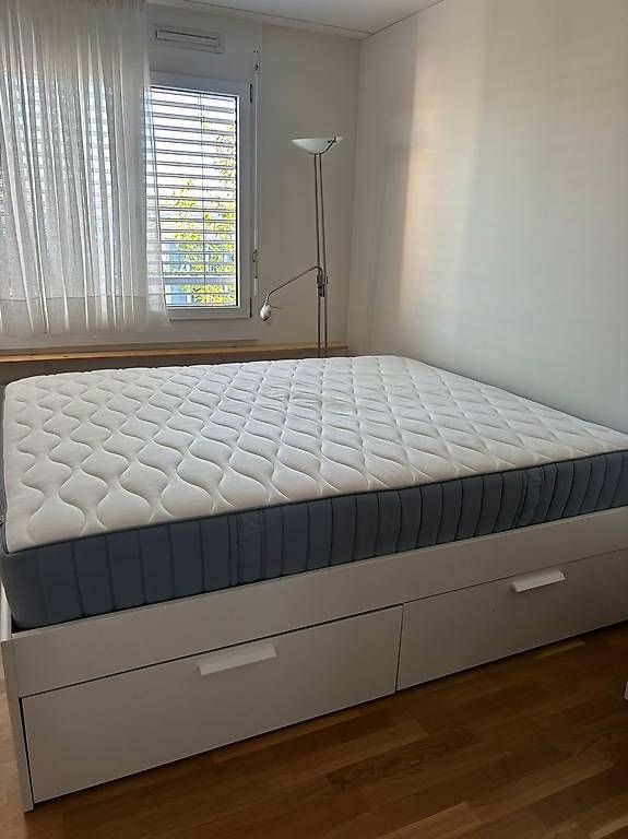 Ikea Letti: IKEA Bed + frame + mattress 160x200 cm. – Usato da Zürich venduto da bol_q8tk