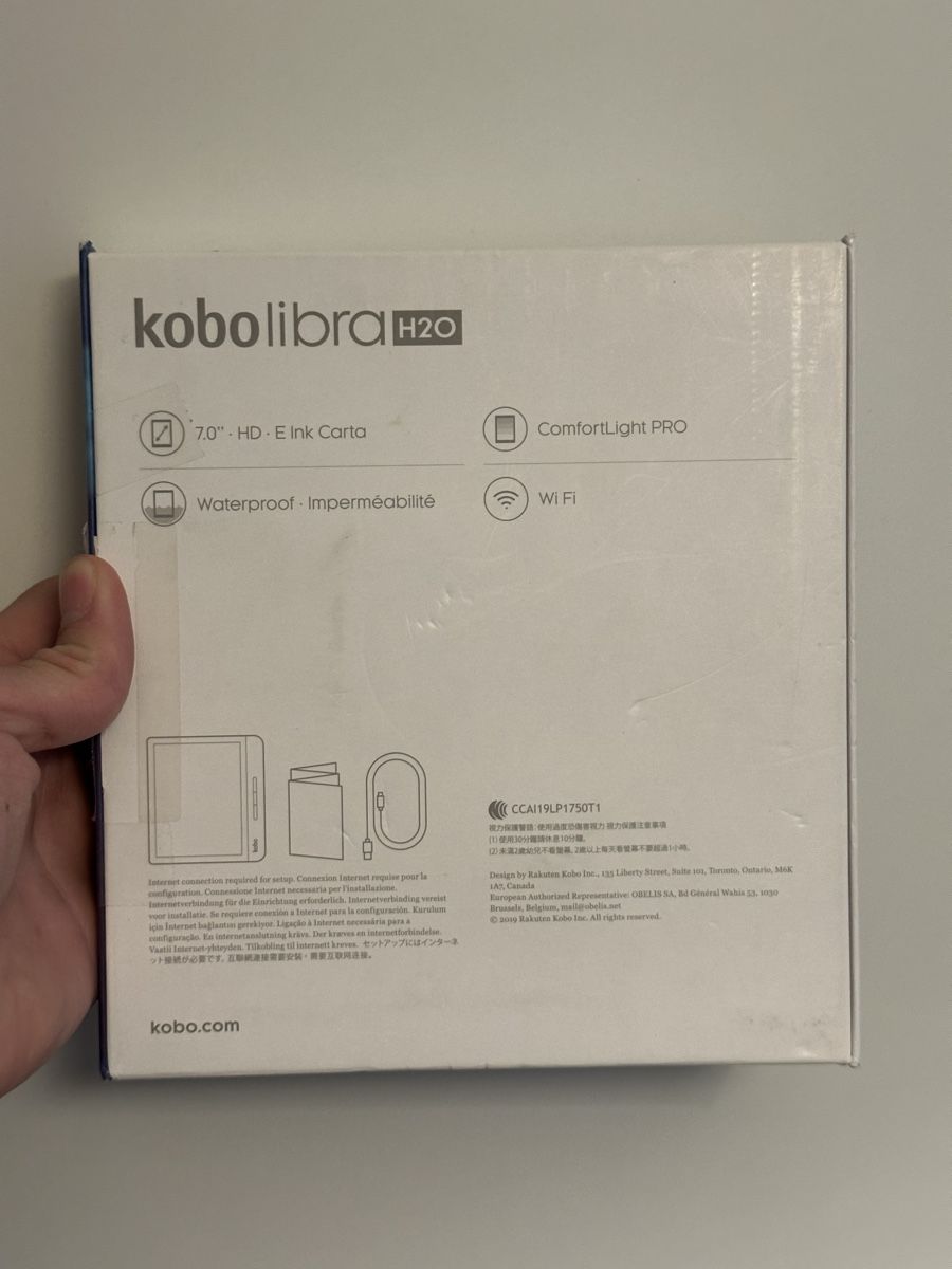 Kobo Tablet PC: KOBO Libra H20 neu – Nuovo e nell'imballaggio originale da Basel venduto da olgarachel 1