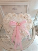 Herz Hochzeit Geschenk Muttertag Romantik weiss Shabby Chic
