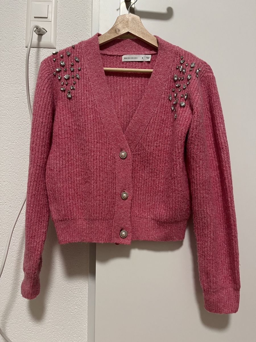 Giacche: Strickjacke pink meliert Warehouse S neu – Nuovo (secondo la descrizione) da Birrwil venduto da vanyboo