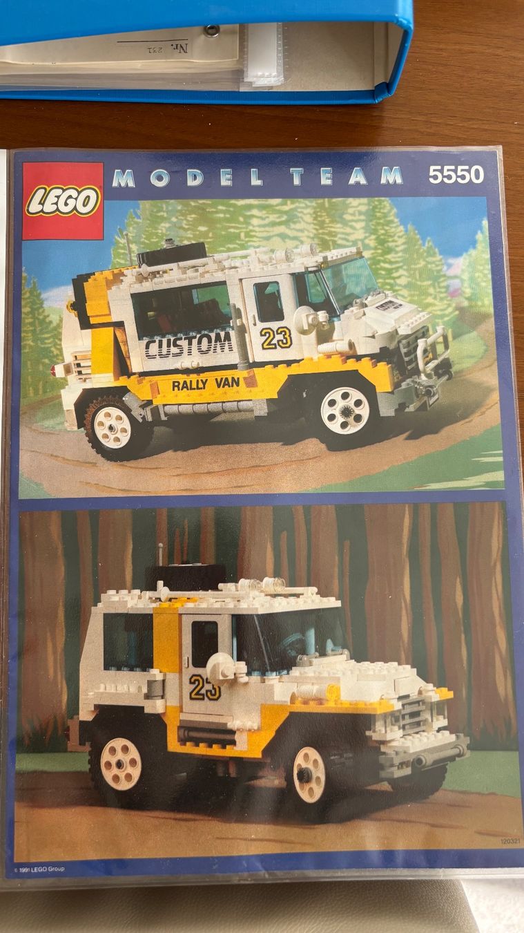 Lego Kit di costruzioni: LEGO Model Team 5550 Rally Van 1991 – Usato da Gelterkinden venduto da Brainopol 1