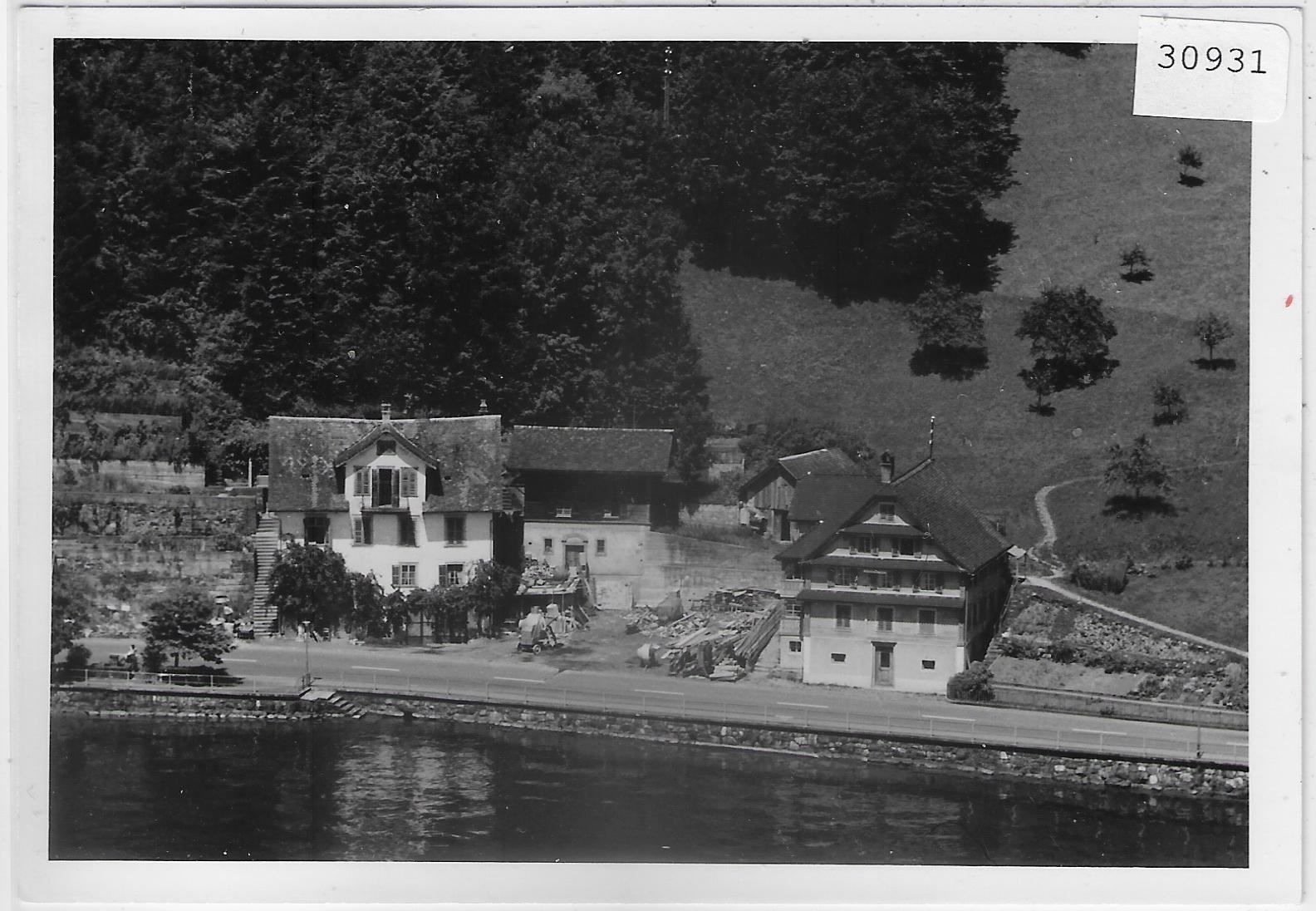 Cartoline postali: Flugaufnahme Gersau Seestrasse – Usato da Ettingen venduto da Kartenplanet