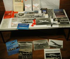Swissair diverse Prospekte, Photos etc.