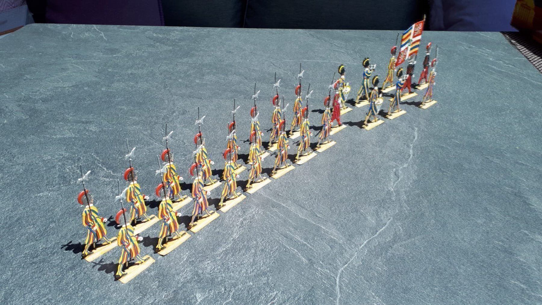 Statuette: Zinnfiguren Schweizergarde – Usato da Allschwil venduto da mematho