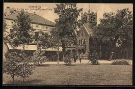 Oldenburg, Strasse am Julius-Mosen-Platz