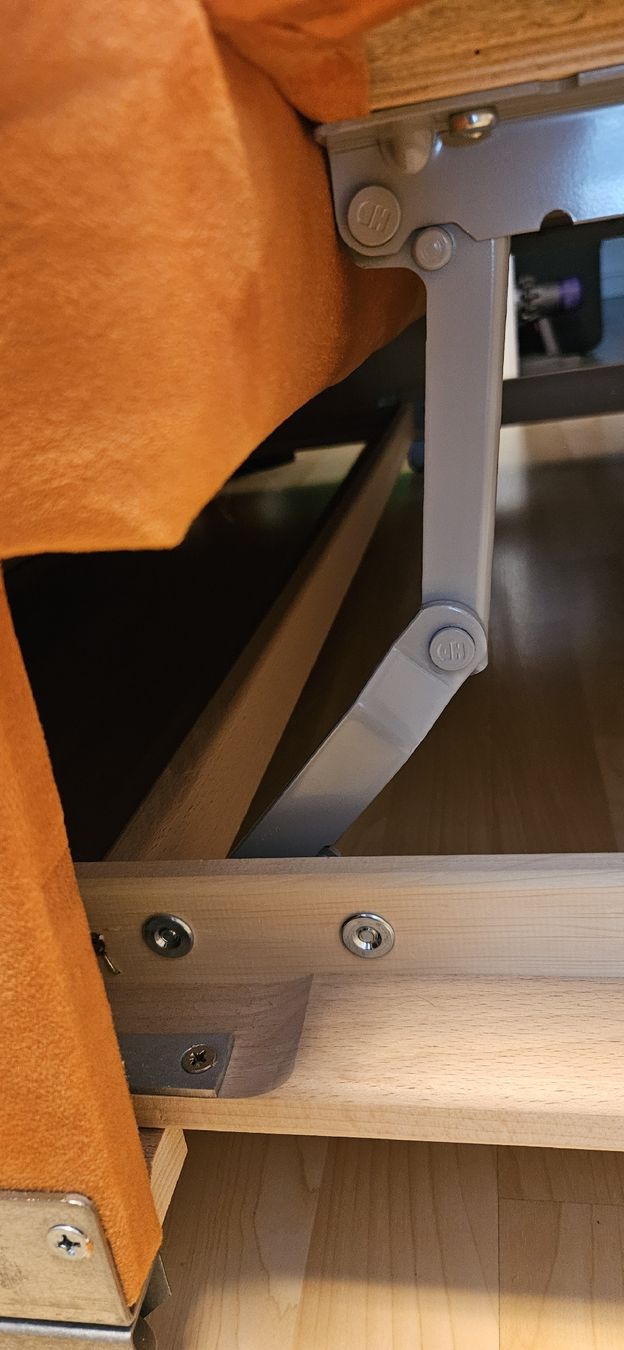 Divani: Canapé lit orange Hodry – Usato da Sion venduto da machiavel74 4