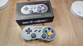 8BitDo SF30 Pro Controller Rarität SNES Switch (OVP)