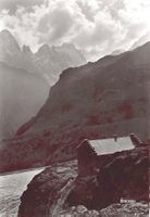 Refuge du Glacier Blanc C.A.F. (Htes-Alpes), datée 1950