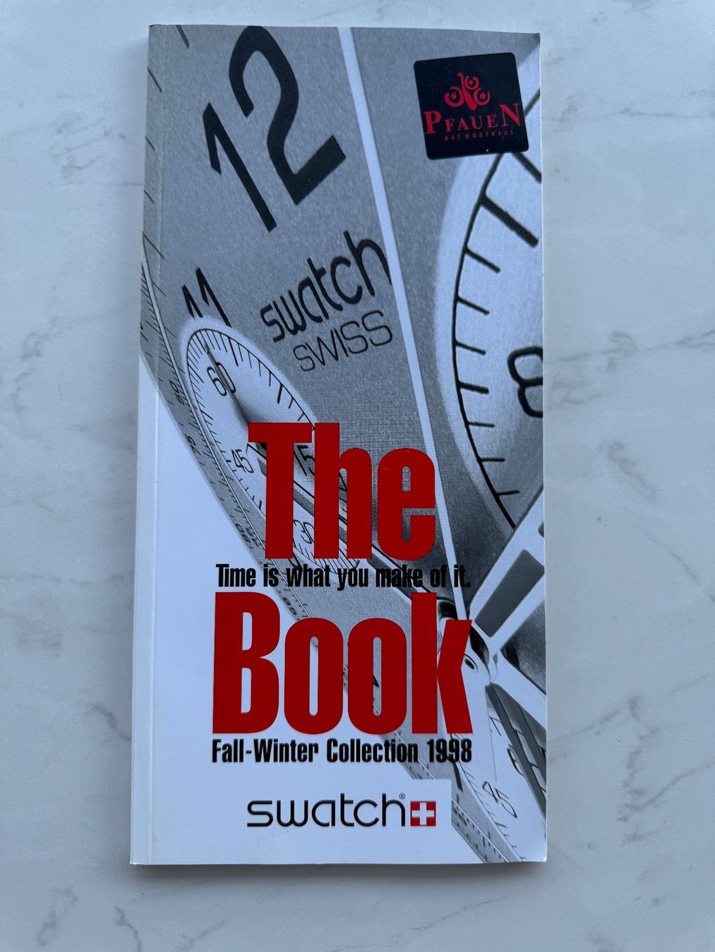 Swatch Dokumente: THE BOOK 1998 FALL/WINTER *Collection 1998 – Neu (gemäss Beschreibung) aus Schaffhausen von vasco016