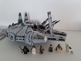 LEGO 7965 Star Wars Millennium Falcon  - Komplett!