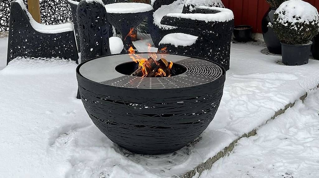 Feuerschale: Feuerschale Lava-Nest Ø 100 cm – Gebraucht aus Grenchen von Wellnesspools 1
