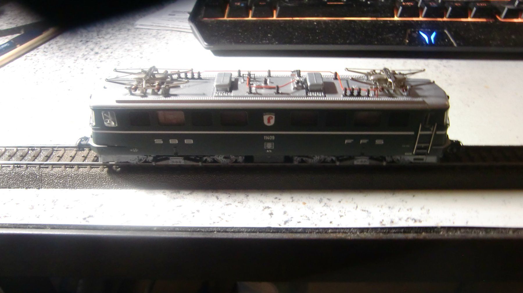 Märklin Modellini di ferrovie: Märklin 37437 Ae6/6 Mfx – Usato da Obergerlafingen venduto da danibutton