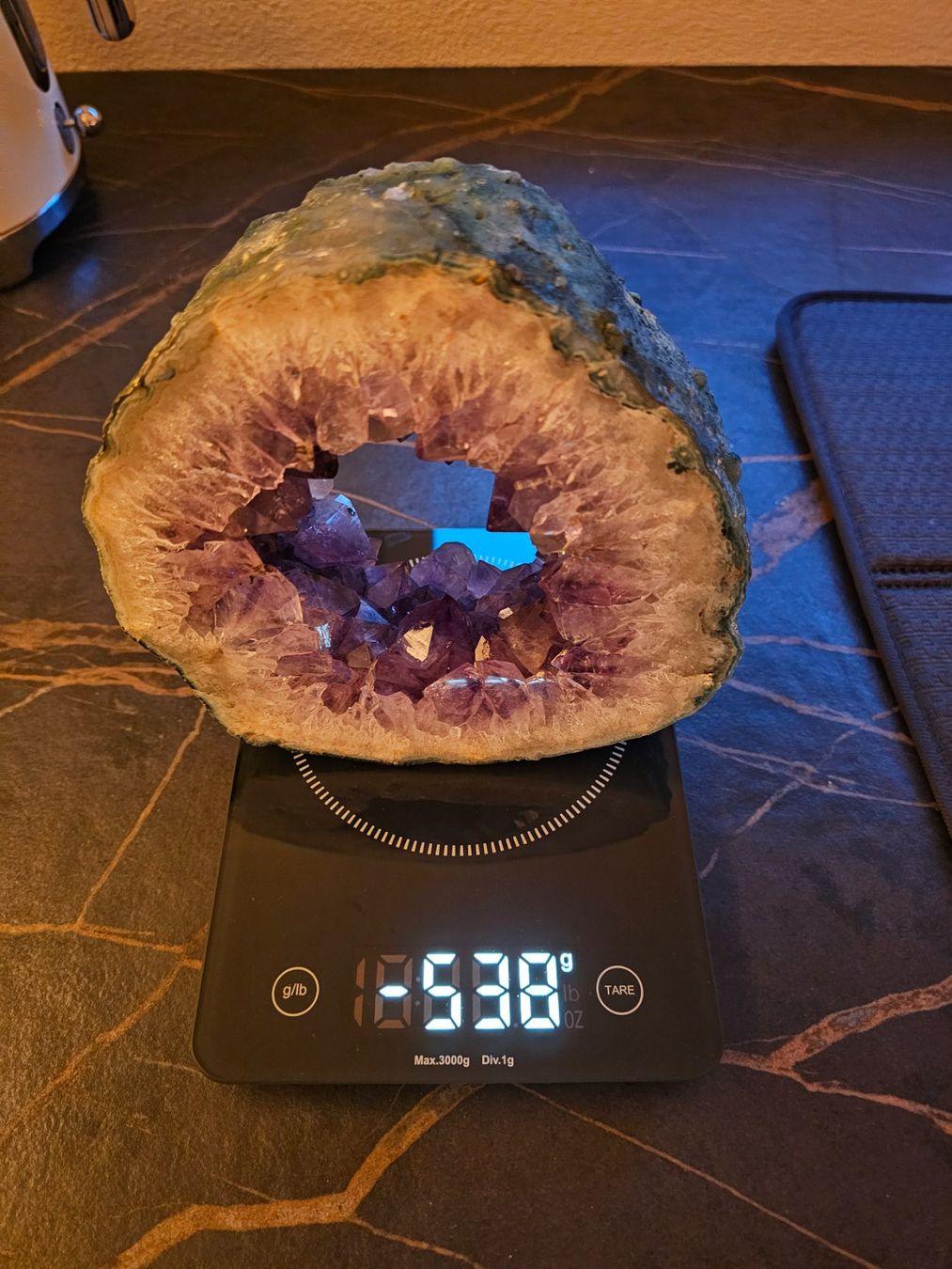 Pietre preziose: Amethyst / Amethyst-Geoden-Ring – Usato da Wiliberg venduto da Libelle5 2
