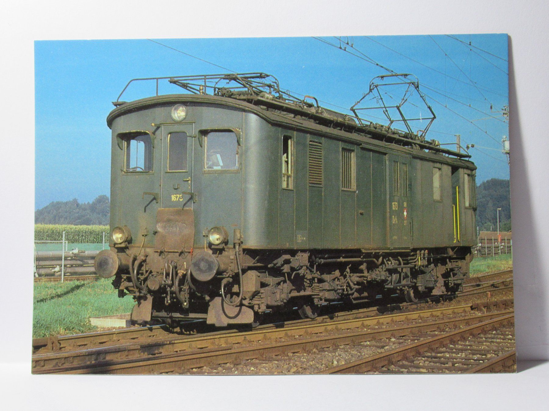 Cartes postales: SBB , Gepäcktriebwagen De 4/4 1673 – Neuf (Voir description) à Grenchen par Bluemchen1900