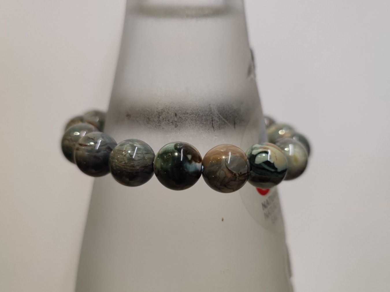 Bracciali & Braccialetti: Alashan Agate bracelet 10mm – Nuovo (secondo la descrizione) da Sursee venduto da Re.joy 2